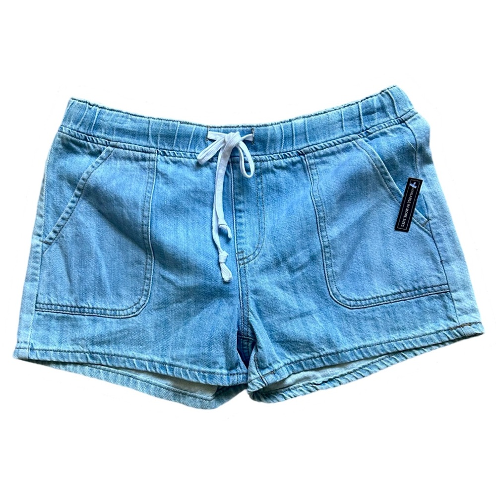 BP by Nordstrom Drawstring Denim Cargo Shorts Size Medium
